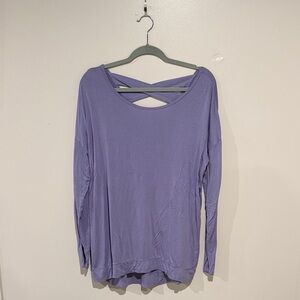 Lavender Long Sleeve Women's Top